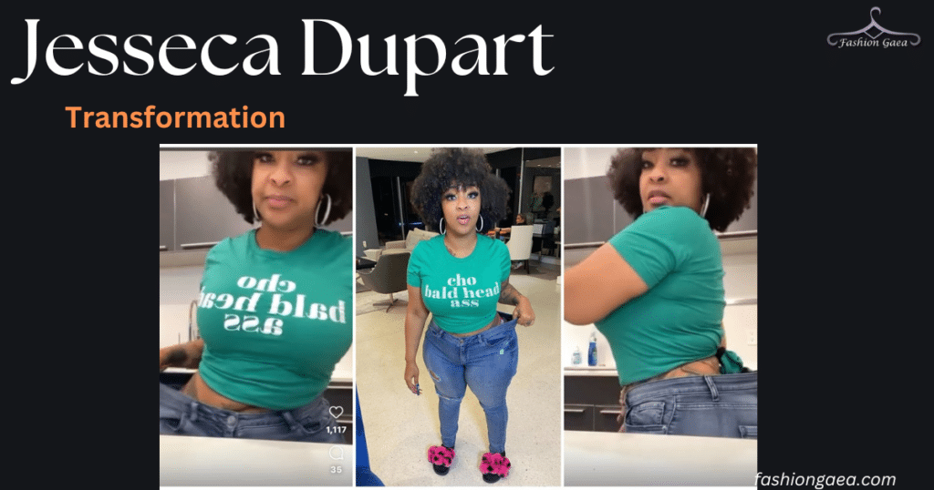 Jesseca Dupart Transformation